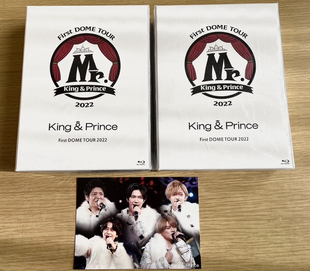 Amazon.co.jp: KingPrince First DOME TOUR 2022 Mr セット 4B4